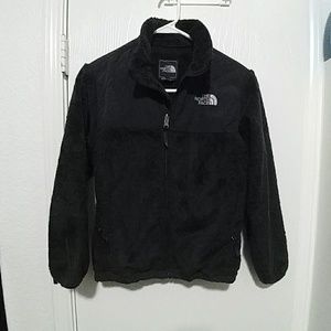 Girls black zipper jacket